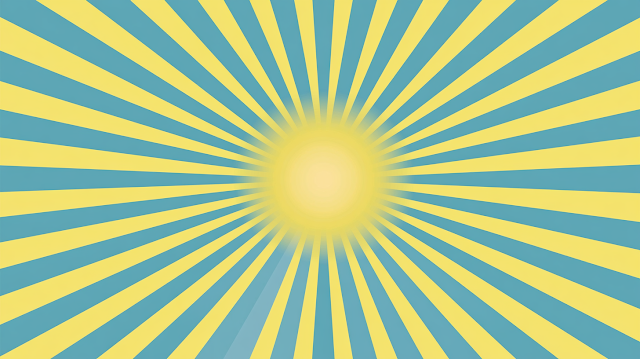 Retro Sunburst Background