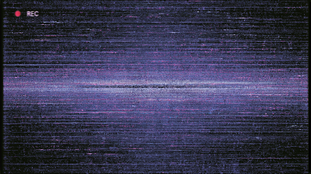 Retro VHS Glitch Texture