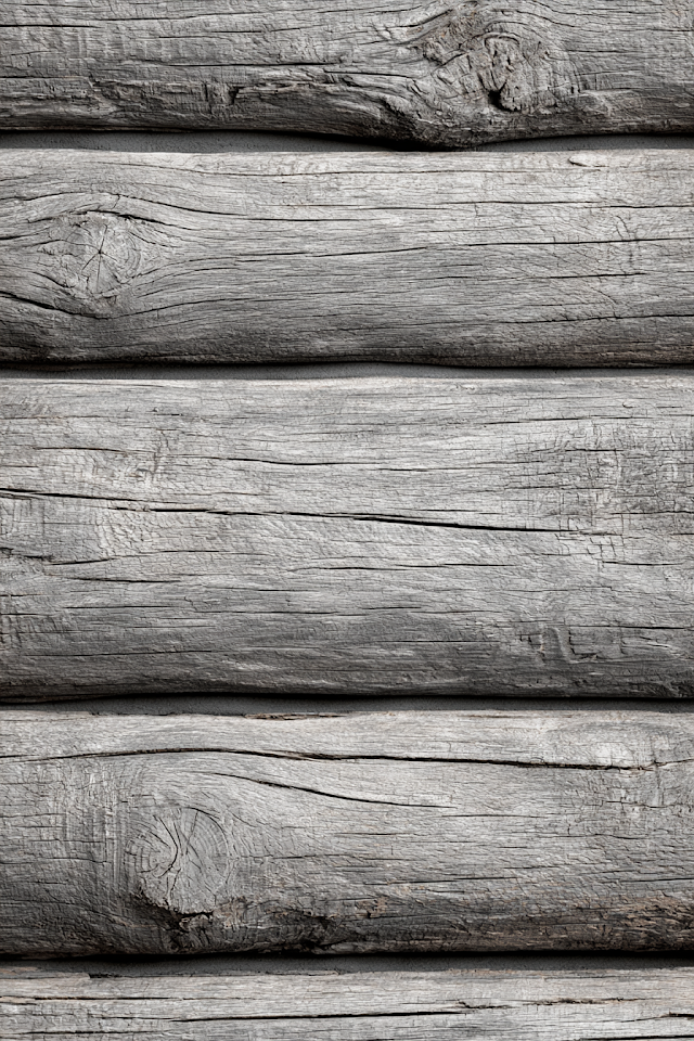 Rustic Log Cabin Wall Texture