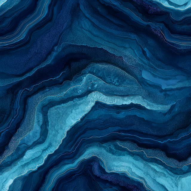 Seamless Deep Ocean Marble Texture