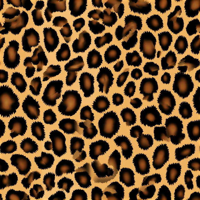 Seamless Leopard Print Pattern