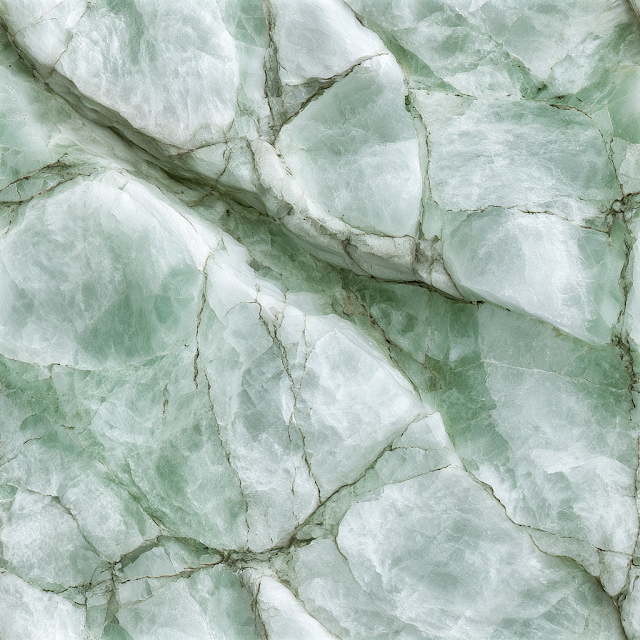 Seamless Pale Mint Green Marble Texture