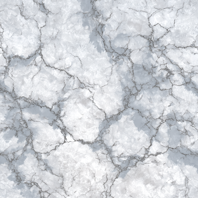 Seamless White Marble Texture with Gray Veining