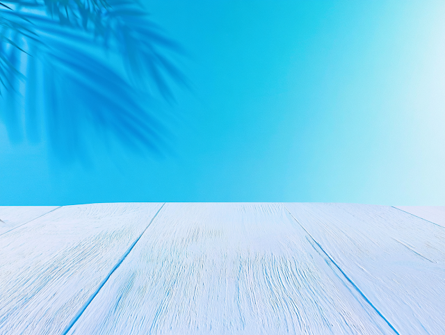 Serene Summer Studio Backdrop