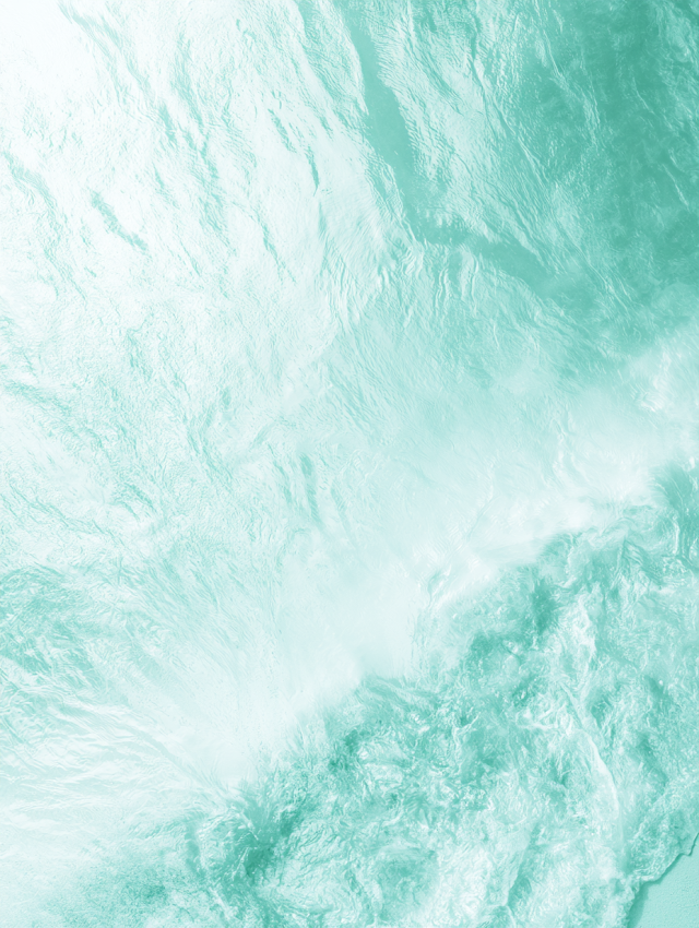 Serene Tropical Seawater Abstract