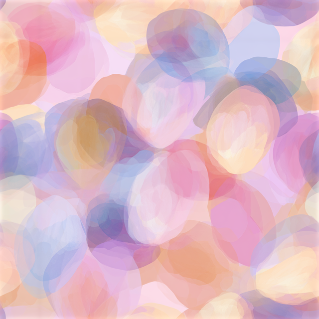 Soft Beachy Abstract Seamless Pattern