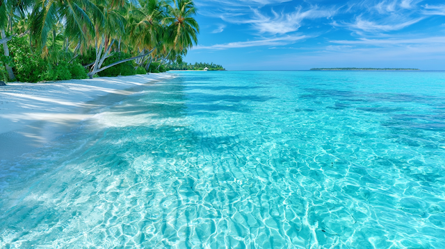 Tranquil Tropical Paradise Beach