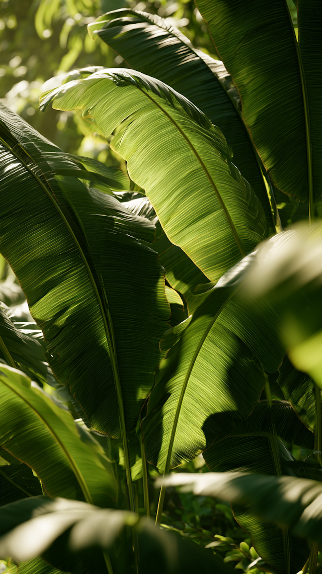 Tropical Leaves in Motion