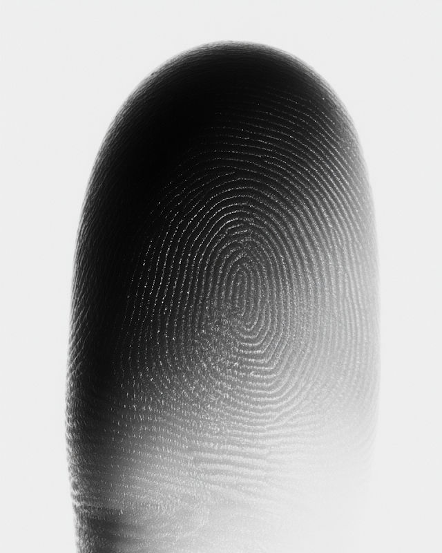 Ultra-Realistic Forensic Fingerprint Close-Up