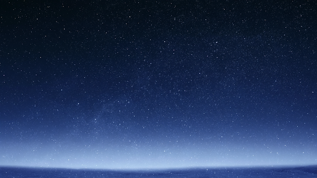 Vast Night Sky with Stars