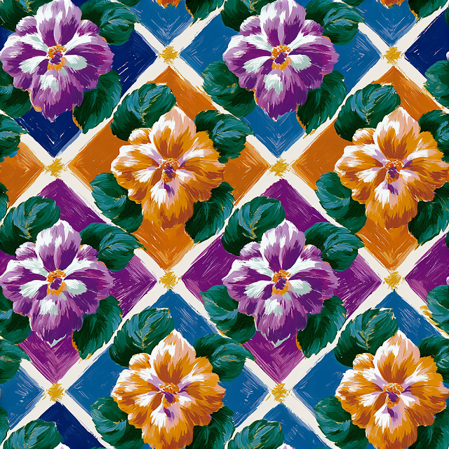 Vibrant Floral Pattern
