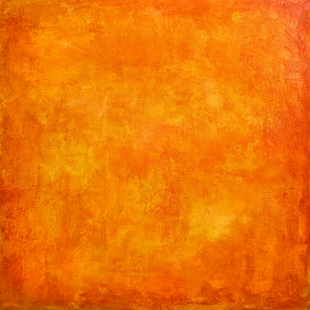 Vibrant Orange Abstract Background