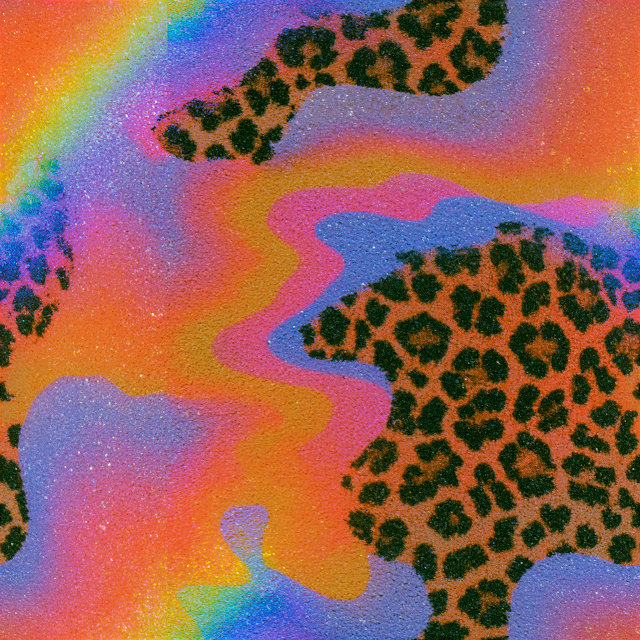 Vibrant Vintage Scrapbook Paper Pattern