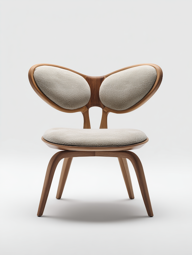 Zen-Inspired Minimalist Wooden Chair